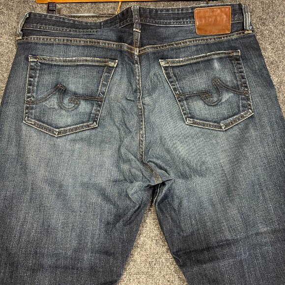 AG Adriano Goldschmied Jeans Mens 38 The Graduate Tailored Leg Cotton Stretch - Picture 9 of 10